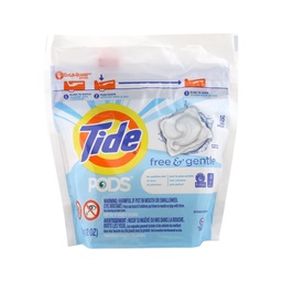 Detergente para Ropa Tide Pods Free And Gentle 16 Capsulas