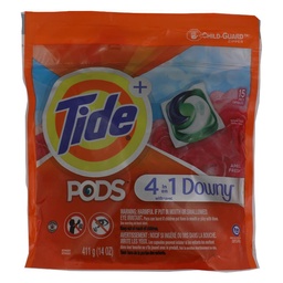 Tide Detergente en Cápsulas Pods April Fresh, 15 Capsulas