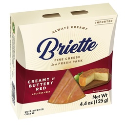 Queso Creamy Buttery Briette 125 grm