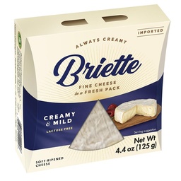 Queso Creamy Mild Briette 125 grm