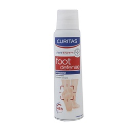 Desodorante para Pies Curitas Foot Defense Efecto Antibacterial 48 Horas x 150 ml
