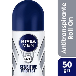 Desodorante Antitranspirante Nivea Men Sensitive Protect Roll On x 50 ml