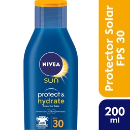 Bloqueador Solar Nivea Sun Hidratante Fps 30 Bot 200 ml