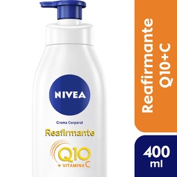 Crema Corporal Reafirmante Nivea Q10 + Colágeno para Todo Tipo de Piel x 400 ml