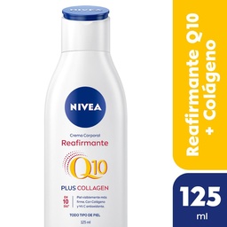 Crema Corporal Reafirmante Nivea Q10 + Colágeno 6 en 1 para Todo Tipo de Piel x 125ml