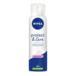 Desodorante Antitranspirante Femenino Nivea Protect & Care Sin Siliconas x 150 ml