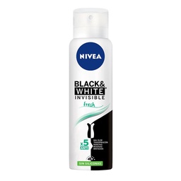 Desodorante Antitranspirante Femenino Nivea Black & White Fresh Sin Siliconas x 150 ml