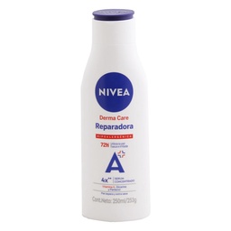 Crema Corporal Hipoalergénica Nivea Derma Care Reparadora para Piel Extra Seca x 250 ml