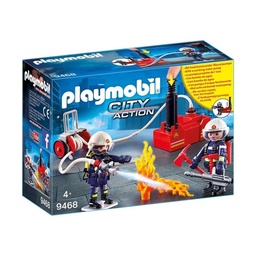 Playmobil Bomberos con Juego Bomba Ag . . .