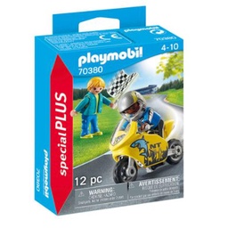 Playmobil Chicos con Mot de Carrera . . .