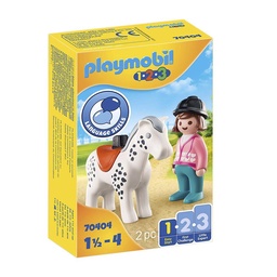 Playmobil 123 Paseo A Caballo 2 Piezas