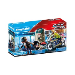 Playmobil Moto Policia Persigue Ladró . . .