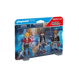 Playmobil Set Por 3 Figu Ladrones . . .