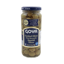 Aceitunas Verdes Descarozadas de Manzanilla Goya 156g