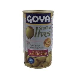 Aceitunas Verdes con Anchoas Goya 149g