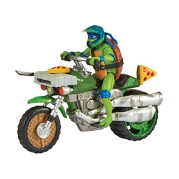 Set de Juego Tortugas Ninja Figura con Moto