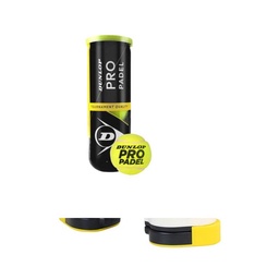 Tubo de Pelotas Paddel Dunlop 3 Unidades