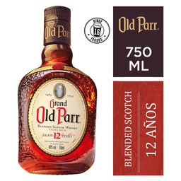 Whisky Grand Old Parr 12 Años 750 cc