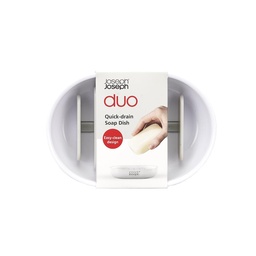 Jabonera Duo Quick Drain Blanca