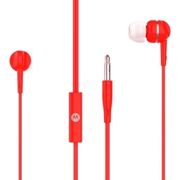 Auriculares Motorola Earbuds 105 Rojo