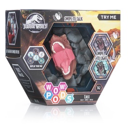 Figura Jurassic World Wow Pods T-rex con Luz