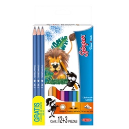 Lapices de Color Paper Mate Sylvapen 12 Unidades