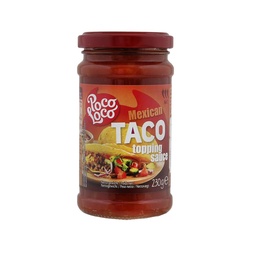 Salsa Mexican Taco Poco Loco 230 grm