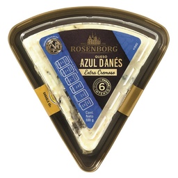 Queso Azul ext.crem Rosenborg Paq 100 grm