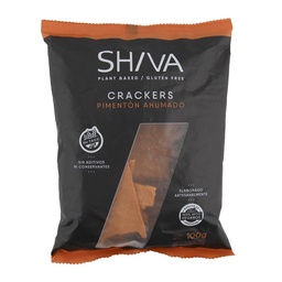 Galletitas Crackers Pimentón Ahumado Shiva 100 grm