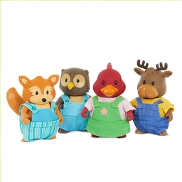 Set de Figuras Li'l Woodzeez Amigos Animales Del Bosque