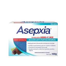 Asepxia Jabón Exfoliante  Barra 100 g