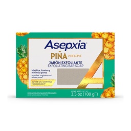 Jabón Exfoliante Aroma Piña Asepxia 100g