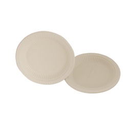 Pack x12 Platos Biodegradable 17 cm