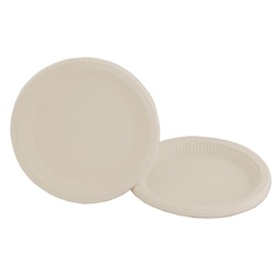 Pack x12 Platos Biodegradable 23 cm