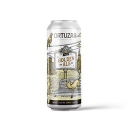 Cerveza Golden Ale Ortuzar 473cc