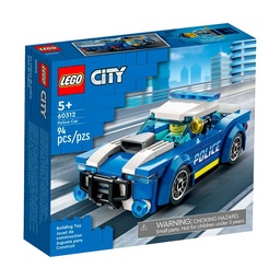 Bloques de Encastre Lego City Coche de Policía 94 Piezas