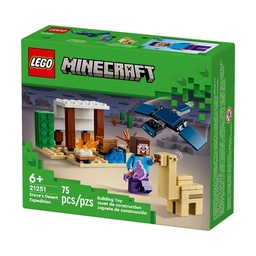 Lego Minecraft La Expedción de Steve Al Desierto 75 Piezas