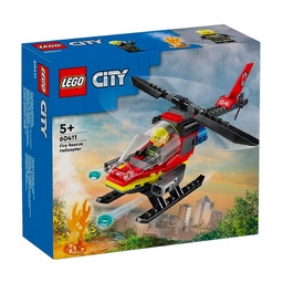 Lego City Helicóptero de Rescate de Bomberos 85 Piezas