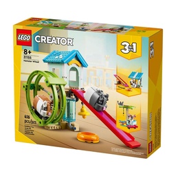 Lego Creator 3 en 1 Rueda de Hamster 416 Piezas