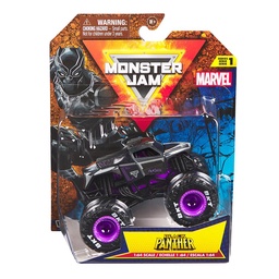 Vehículo Monster Jam Black Panther 1:64