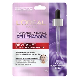 Mascarilla en Tela Rellenadora Loreal 1 uni