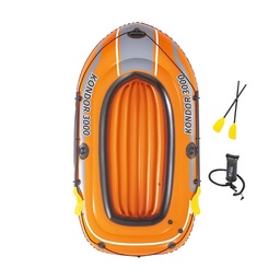 Set Bote Inflable Bestway con Inflador y Paletas