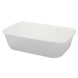 Contenedor Rect Blanco 2,5lt Plastico . . .