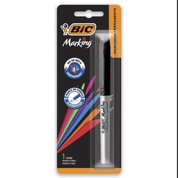 Marcador Permanente Bic Marking Punta Fina Negro 1 Unidad