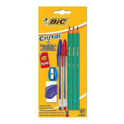 Kit Escolar Eco Bic Cristal