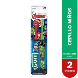 Cepillo Dental para Niños Suave Gum 2u