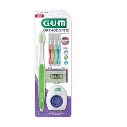 Cepillo Dental Gum + 3 Cepillos Interdentales Blister 1 Unidad