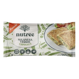 Milanesas Veggie Espinaca Nutree 180g