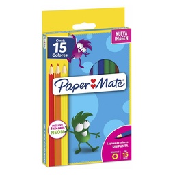 Lapices de Colores Paper Mate 15 Unidades