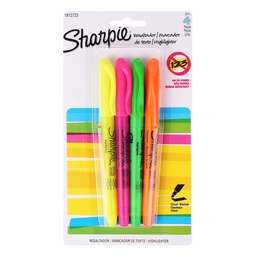 Resaltador Sharpie  Varios Colores 4 Unidades